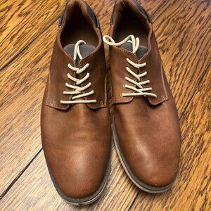 Men's Dr. Scholls Lace up Casual Shoes, .5" heel, Brown, Size 9, Excellent Cond!